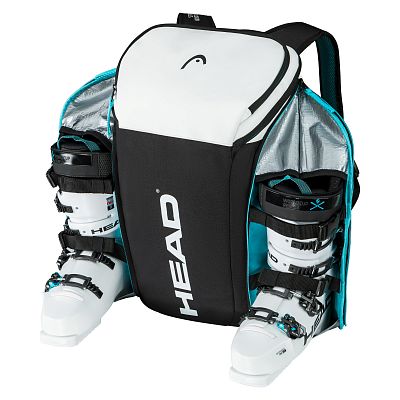 Превью  Рюкзак горнолыжный для вещей HEAD Rebels 30 L Black/White/Speed Blue (383015)
